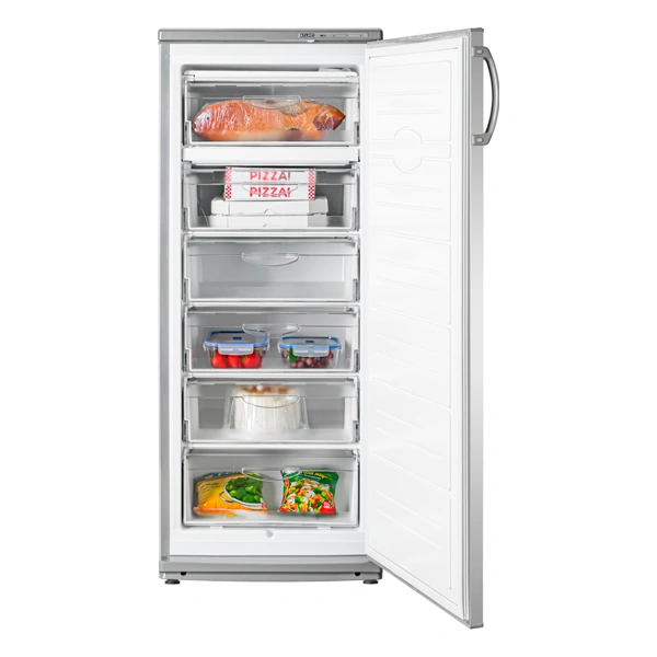 Морозильная камера Atlant М-7184-080 Серебристая - фото 11