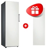 Комплект Морозильная камера Samsung Bespoke RZ32T7435AP/WT + Декоративная панель Samsung RA-R23DAA01GG Белый 