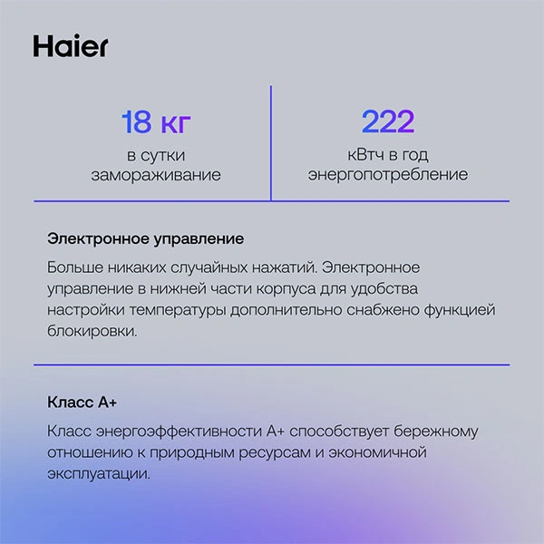 Haier мұздатқышы HCE203R - фото 11