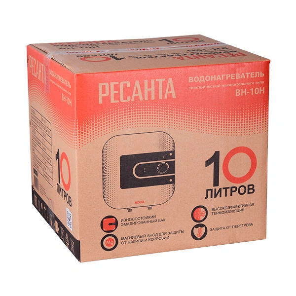 Водонагреватель накопительный Ресанта ВН-10Н - фото 8