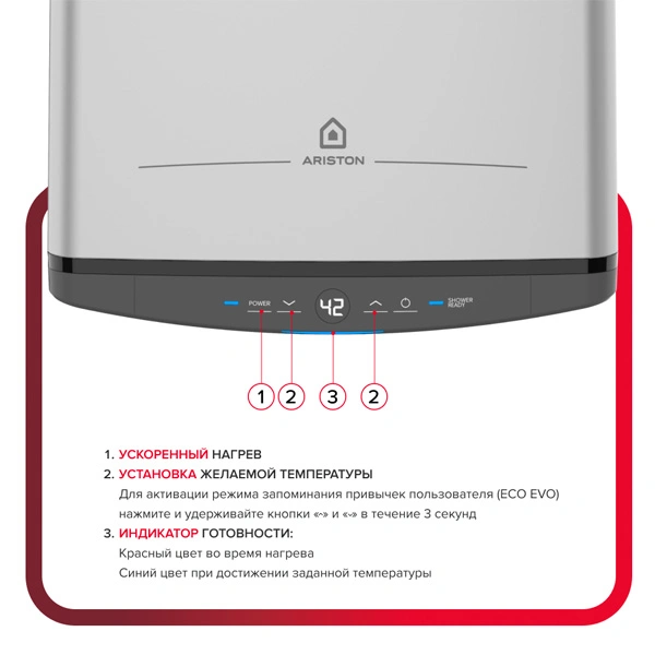 Водонагреватель Ariston ABSE VLS PRO PW 100 - фото 7