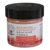 Красная морская глина "МореЛечит" с водорослями спирулина и ламинария, 100 мл 