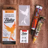 Набор для создания тату "Птица"  - фото 4