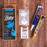 Набор для создания тату "Кошка" 