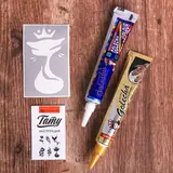 Набор для создания тату "Кошка"  - фото 2