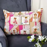 Наволочка из гобелена Детские рисунки Качели 45*63, 370 г/м пэ 100% 