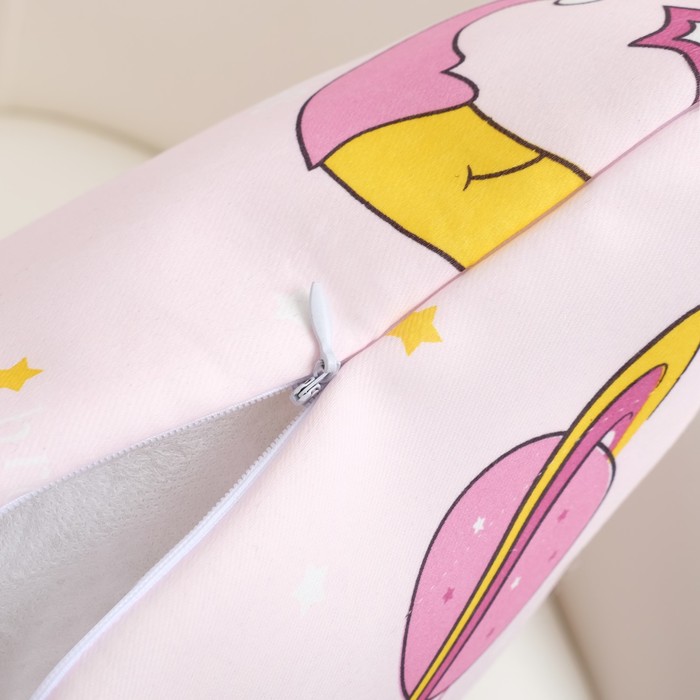 Подушка декоративная Крошка Я «Млечный Путь», цвет розовый, 40 × 40 см, п/э 100 % 