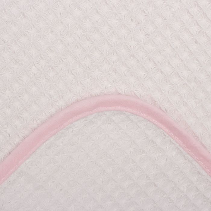 Полотенце вафельное "Этелька" Друзья 82х82 см, цвет розовый 100% хл, 260 гр/м2 