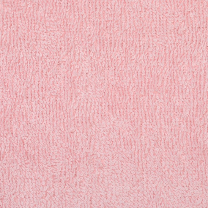 Полотенце махровое "Экономь и Я" 100х150 см розовый, 100% хлопок, 340 г/м² 