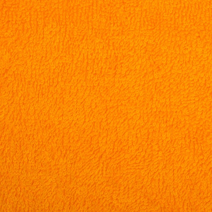 Полотенце махровое "Экономь и Я" 100х150 см оранжевый , 100% хлопок, 340 г/м² 