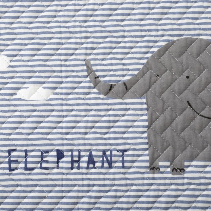 Коврик детский Крошка Я "Elephant" 40х60 см,хлопок, п/э 