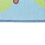 Ковер принт Ферма, размер 100х150 см, цвет голубой, полиамид  - фото 2