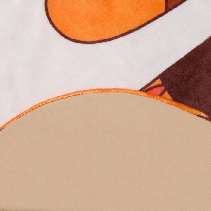 Одеяло-плед "Крошка Я" Тигрёнок 129*77 см, велюр, синтепон 100г/м2 