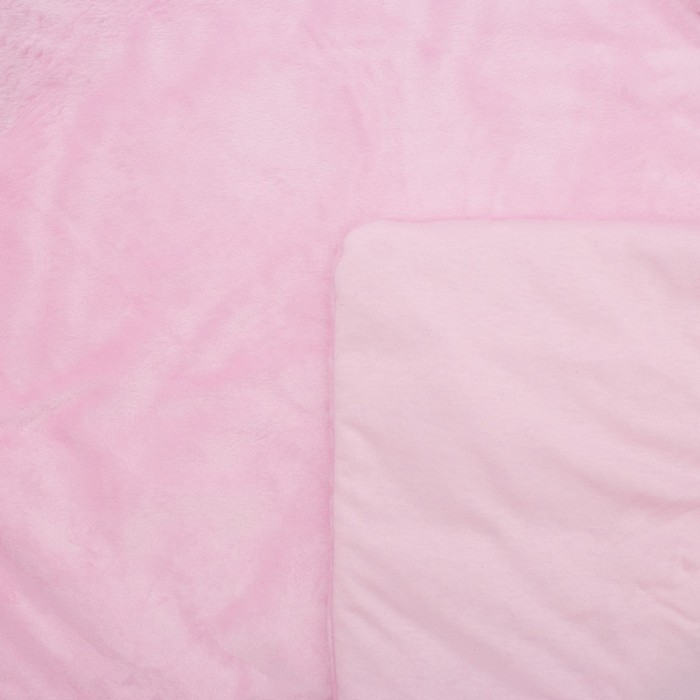 Конверт-одеяло Крошка Я "Зайчишка", розовый, рост 50-62см 
