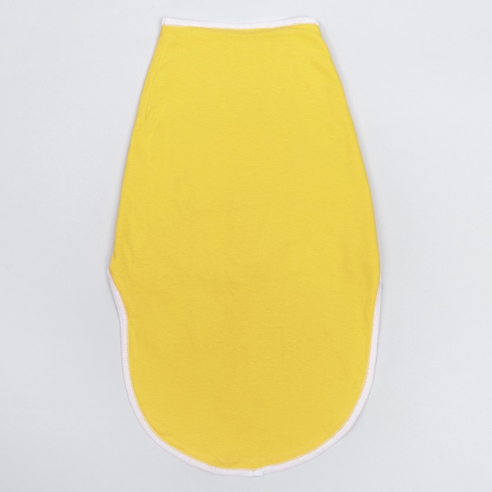 Пеленка-кокон на липучках, рост 50-62 см, цвет жёлтый 1139 