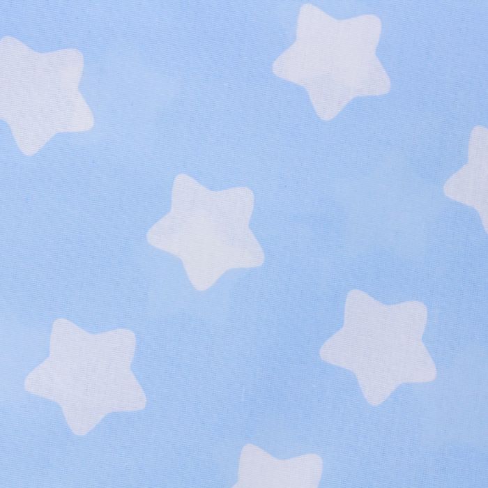 Комплект в кроватку для мальчика "Прянички" (4 предмета), цвет голубой 10400 