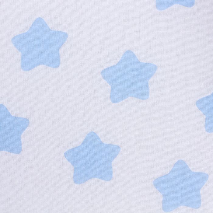 Комплект в кроватку для мальчика "Прянички" (4 предмета), цвет голубой 10400 