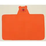 Полотенце-накидка махровое мишка, 75×125 см, оранж, Хл, 300 г/м²  - фото 2