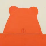 Полотенце-накидка махровое мишка, 75×125 см, оранж, Хл, 300 г/м²  - фото 5