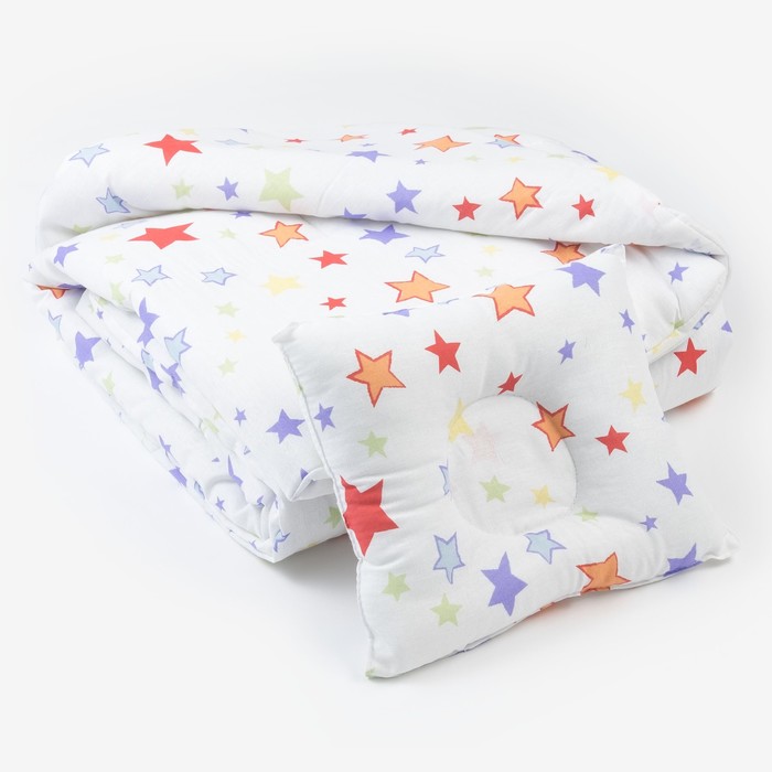 Комплект в кроватку (Одеяло детское, подушка фигурная) Млечный путь 