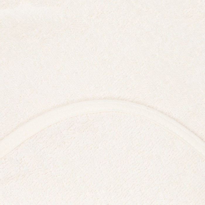 Полотенце-уголок "Бегемот", размер 100х110 см, цвет бежевый К24/3 
