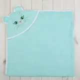 Уголок детский «Киска», размер 120х120 см, цвет бирюзовый 