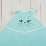 Уголок детский «Киска», размер 120х120 см, цвет бирюзовый  - фото 3