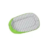 Гнёздышко, размер 54х90 см, цвет зелёный, принт зигзаг 