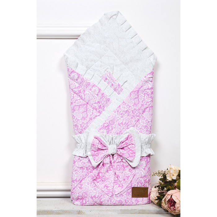 Конверт-одеяло «Элит», размер 93×93 см, розовый 