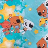 Постельное бельё 1.5сп Павлинка «МиМиМишки герои», 115х145, 150х120, 70х70 см 1шт, бязь  - фото 3