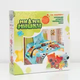 Постельное бельё 1.5сп Павлинка «МиМиМишки герои», 115х145, 150х120, 70х70 см 1шт, бязь  - фото 2