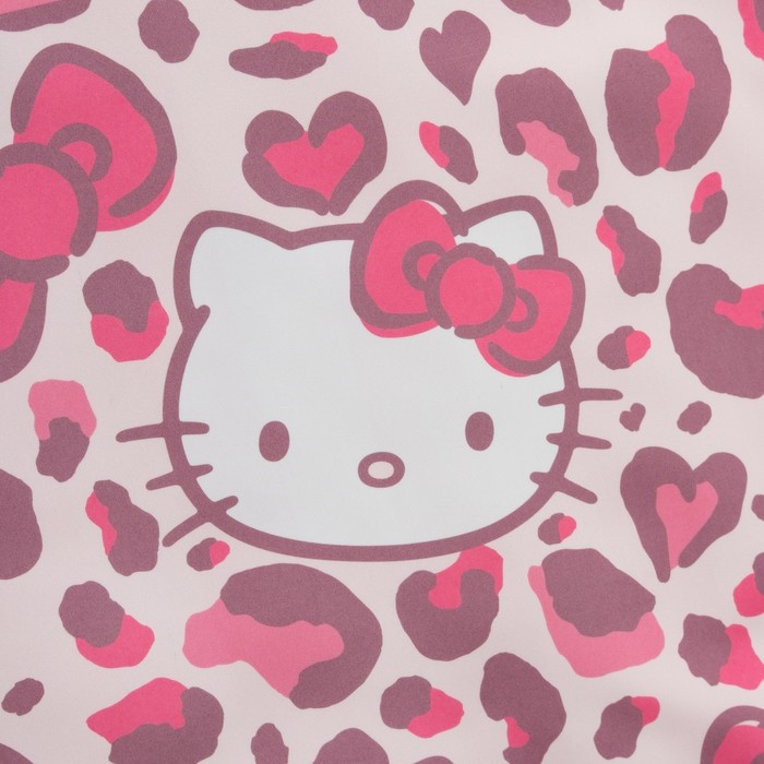 Штора Hello Kitty 150х270-1шт., цвет розовый , сатен 