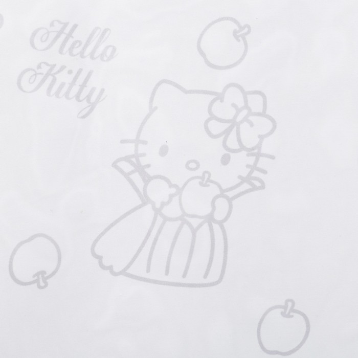 Комплект штор Hello Kitty, 150х270 см - 2 шт., цвет белый вуаль 