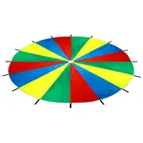 Парашют 16 секторов, 4 цвета, D-3м.  цвета  МИКС  - фото 3