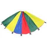 Парашют юбка, 16 секторов, d=3 м, цвета микс  - фото 2