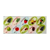 Набор цветных этикеток для домашних заготовок из ягод и фруктов, 6 х 3,5 см, 30 шт 