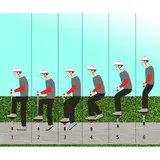 Кузнечик стальной, детский (вес до 25 кг), цвет синий  - фото 3