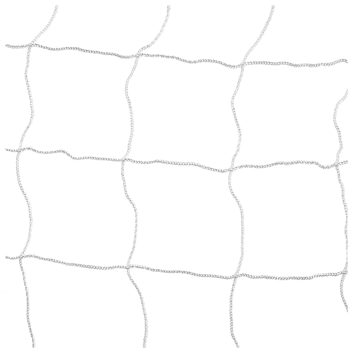 Сетка для гандбола/мини-футбола, нить 2,2 мм, ячейки 100 х 100, цвет белый/синий 