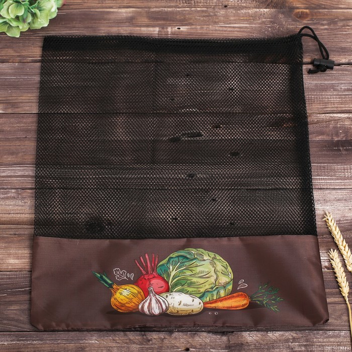 Сетка для хранения овощей «Капуста», 40 × 50 см 