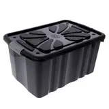 Ящик для хранения 45 л Full black, цвет черный 