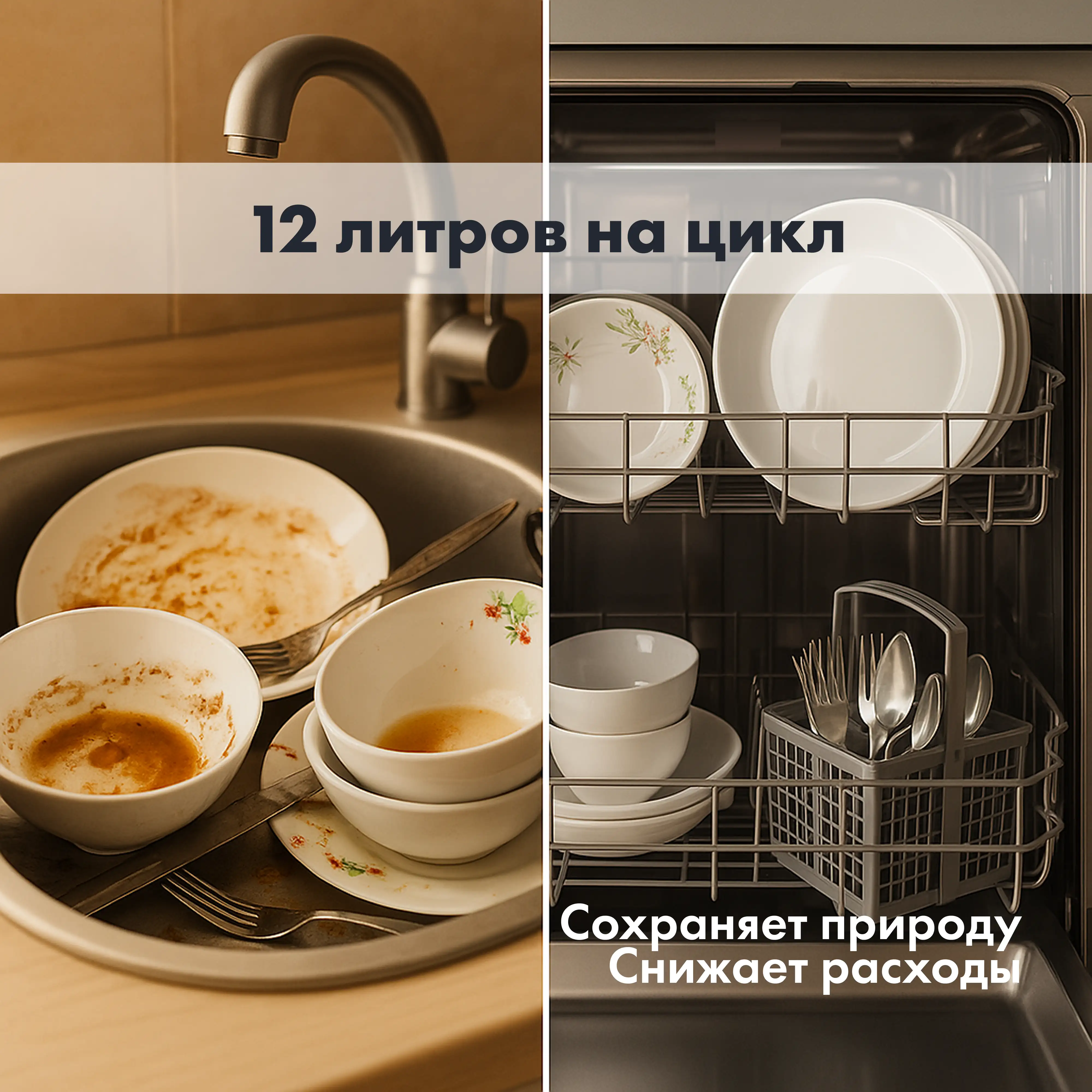 Посудомоечная машина ARG FS-DW-6012S - фото 3