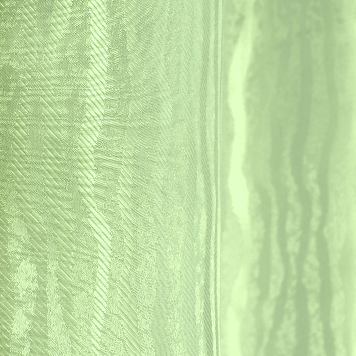 Шторы портьерные жак сатин Волна зеленый 140х260 см 1шт, пэ 100% 