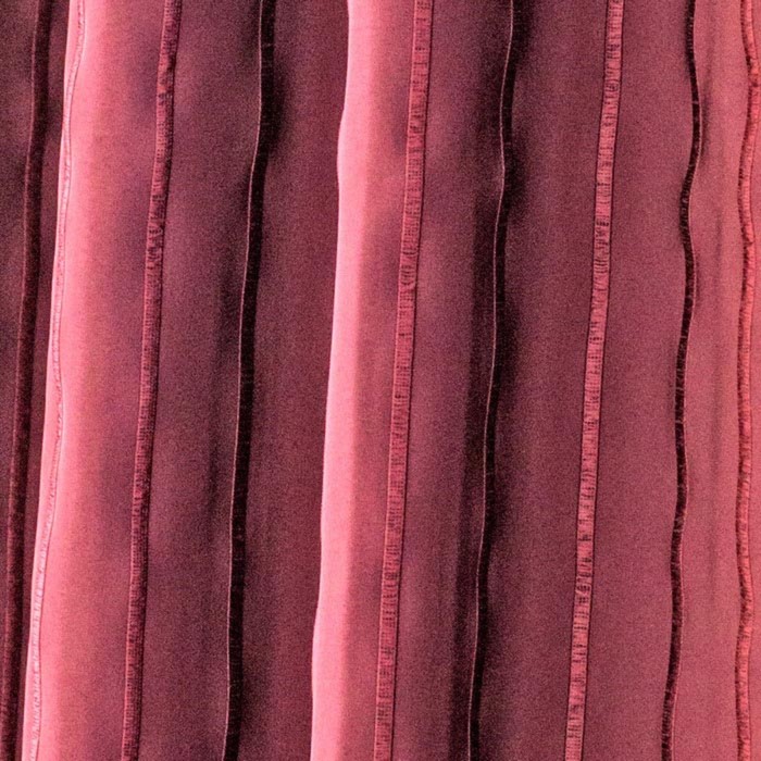 Шторы Francesco, размер 160х270 см-2 шт., цвет бордовый, шторная лента 