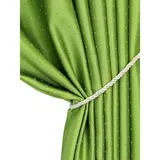 Комплект штор «Аклина», размер 180 × 270 см - 2 шт, зелёный  - фото 2