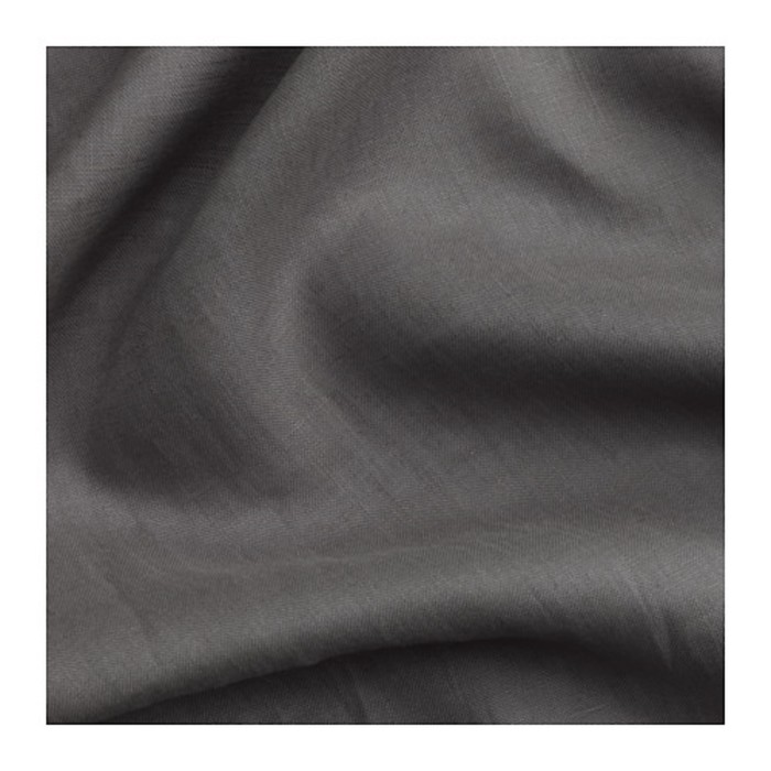 Гардины АЙНА, размер 145х300 см-2 шт., цвет тёмно-серый 