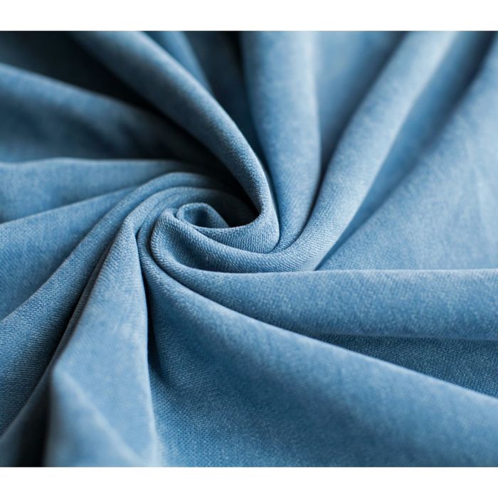 Комплект штор «Латур», бело-голубой, 100% полиэстер 