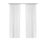 Гардины ЛИЛЛЬ, размер 280х300 см, цвет белый 