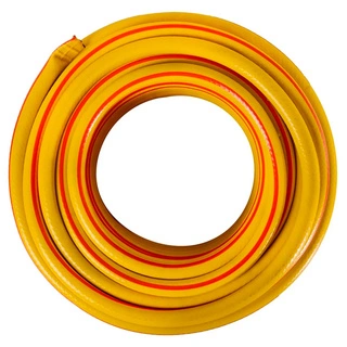 Шланг поливочный Вихрь ПВХ 3/4, 25 м (жёлтый)