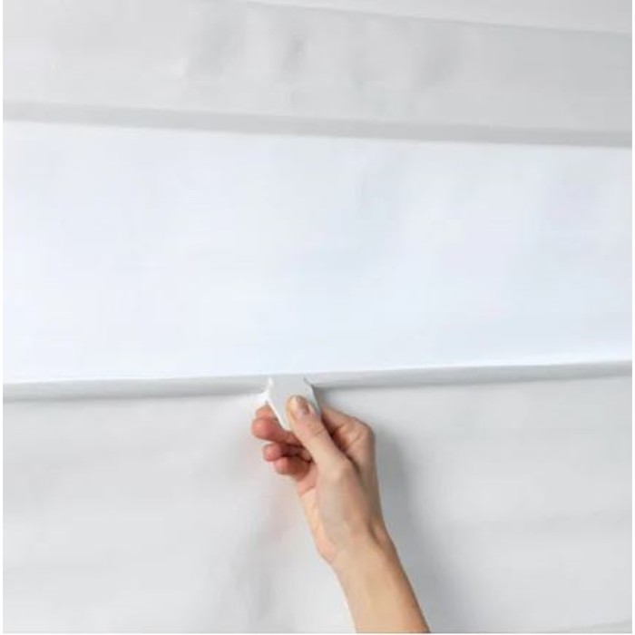 Римская штора РИНГБЛУММА, размер 60х160 см, цвет белый 