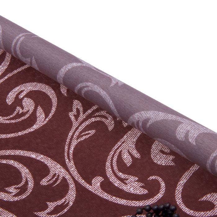 Штора-ролет 140x160 см "Аглетер", цвет шоколад 